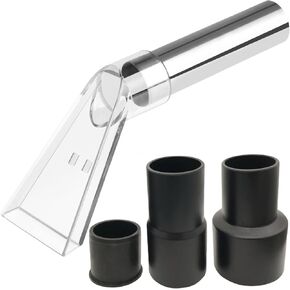 Happy Tree Universal Fit All Shop Vacs with 2-1/2" and 1-7/8" and 1-1/4" Adapters Wet-Dry Extraction Accessory for Upholstery & Carpet Cleaning and Auto Detailing, Shop Vac Extractor Attachment