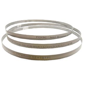 FOXBC 44-7/8-inch Bandsaw Blades 18 TPI, 44-7/8" x 1/2" x .020" 18 TPI, Replacement for DeWalt DW3983 DCS374B, Milwaukee 48-39-0521 Portable Band Saw Blades, 3-Pack