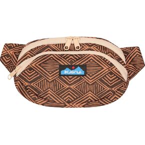 KAVU Canvas Spectator Belt Bag Hip Fanny Pack - Black