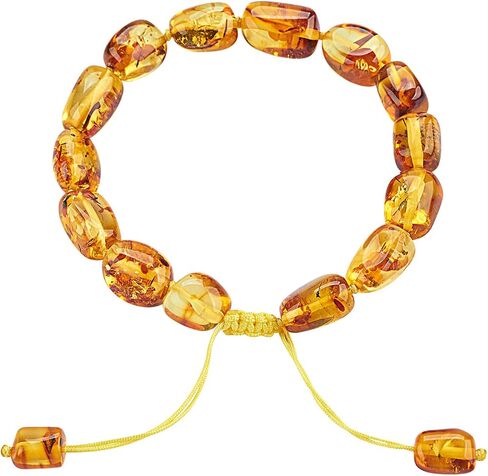 Baltic Amber raw Bracelet Gift Set -100% Certified and Authentic Premium Quality Raw Baltic Amber-True amber stone bead (7 in long, medium size clean red) in Saudi Arabia