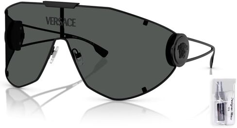 Versace VE2268 64MM Square Sunglasses For Men + BUNDLE WIth Designer iWear Complimentary Eyewear Kit in Saudi Arabia