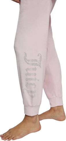 مجموعة ملابس نوم للسيدات من Juicy Couture مكونة من قطعتين من الصوف المخملي بأكمام طويلة وسروال in Saudi Arabia