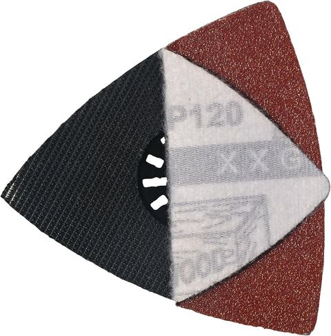 XXGO 100 Pcs 60 Grits 3-1/2 Inch 90mm Triangle Multitool Sanding Paper XG902060 in Saudi Arabia