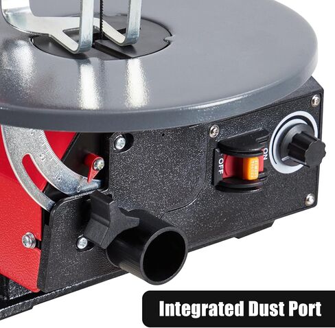 16-Inch Variable Speed Scroll Saw with Extra-Large Adjustable Tilting Table – Ideal for Woodworking Projects and Precision Cuts in Kuwait