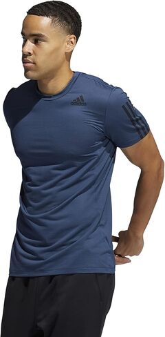 تيشيرت Primeblue للرجال من أديداس بتصميم 2 Move 3-Stripes in Kuwait