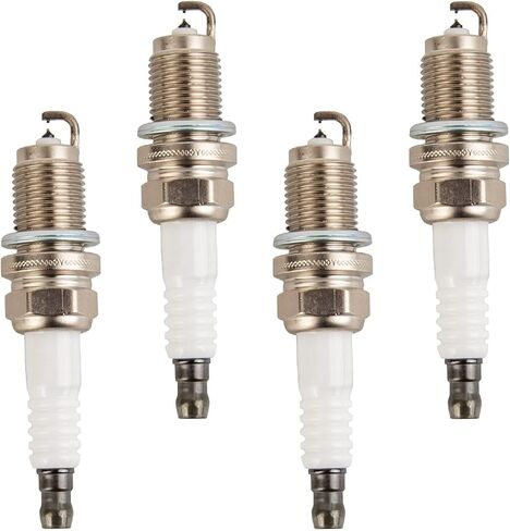 PHILTOP 90083 Double Iridium Spark Plugs, LTR5BI-13 3811 Replacement for 2006-2013 Mazda3 Mazda6, 2008-2010&2012-2015 Mazda5, 2010-2012 CX7, 2009-2011 Tribute, OE Fine Wire Spark Plug(4 Pack) in Kuwait