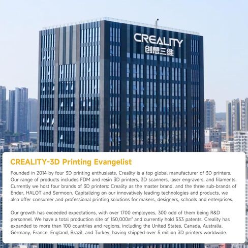 Creality Official Space Pi Filament Dryer, 360° Hot-Air Heating 3D Printer Filament Dryer Box with Fan, Upgraded Filament Dehydrator Storage Box for 1.75/2.85mm PLA PETG ABS Nylon PA TPU Material in Kuwait