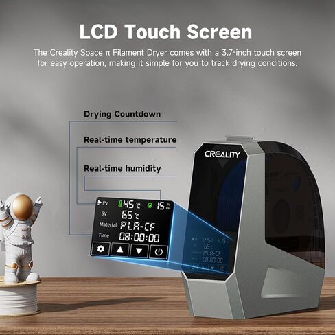 Creality Official Space Pi Filament Dryer, 360° Hot-Air Heating 3D Printer Filament Dryer Box with Fan, Upgraded Filament Dehydrator Storage Box for 1.75/2.85mm PLA PETG ABS Nylon PA TPU Material in Kuwait