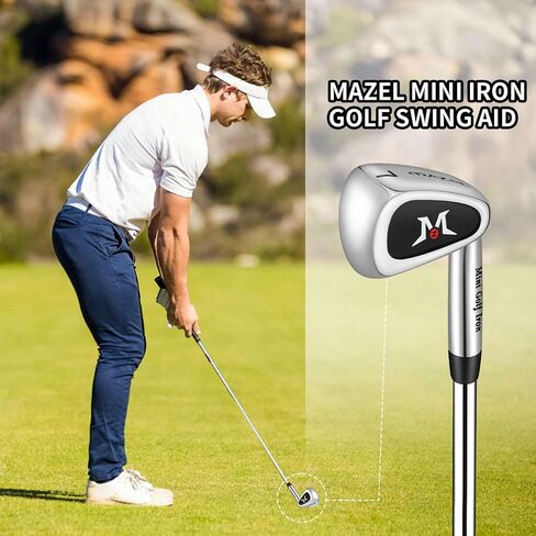 يساعد مدرب التأرجح MAZEL Mini Driver/Iron Golf Clubs على تحسين دقة وسرعة الضرب in Kuwait