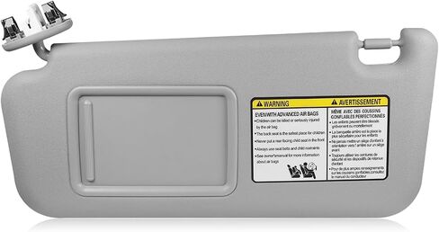 Driver Left & Passenger Right Side Sun Visor Replacement Compatible with Toyota RAV4 2006 2007 2008 2009 2010 2011 2012 2013# 74320-42501-B2 in Saudi Arabia