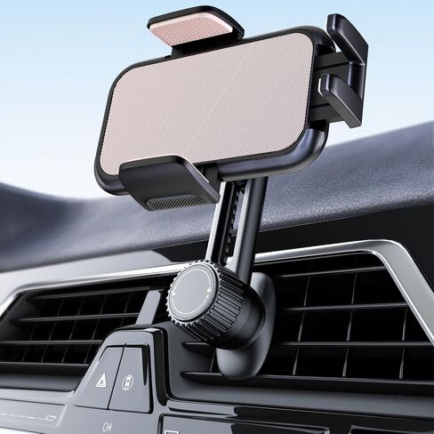 Holdersafe Phone Mount for Car Vent: [Never Blocking] Air Vent Cell Phones Holder for iPhone & Samsung Android Smartphone [Thick Cases Friendly] Hands-Free Auto Mobile Phone Stand in Kuwait