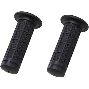 Outlaw Racing Mini Peewee Dirt Bike Grips MX Style Handlebar Full Waffle Design for Kids Pit Bikes- Durable & Long Lasting -Shock Absorbing- Compatible with Yamaha Honda Suzuki (Blue)