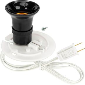 3.5" General Foam MB48 Replacement Medium Base Light Cord for Blow Mold Plastics for Halloween and Christmas