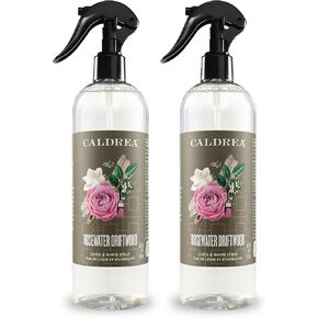 Caldrea Linen & Room Spray Air Freshener, Made with Essential Oils, Plant-Derived & Other Thoughtfully Chosen Ingredients Transparent, Sea Salt Neroli Scent, 16 Fl Oz