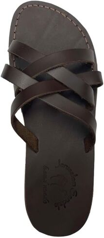 GAD - Leather Criss Cross Strap Sandal - Mens Sandals in Kuwait