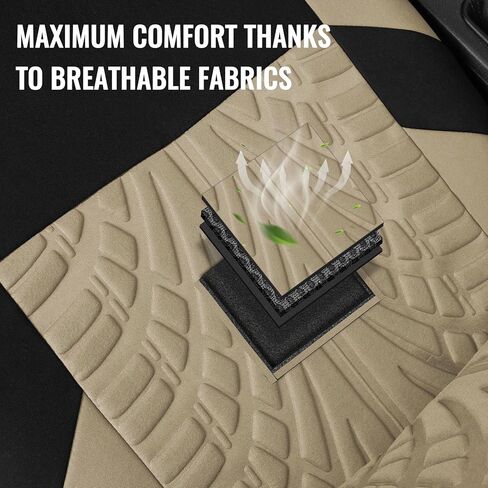 اوتو يوث مجموعة اغطية مقاعد السيارة باللون الاحمر مجموعة كاملة، اغطية مقاعد الدلو الامامية مع مقعد مقسم للنساء، مجموعة كاملة من واقيات مقاعد السيارة - 9 قطع in Kuwait