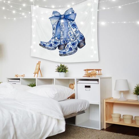 LiTiu Black Bow Preppy Room Decor Tapestry, Trendy Coquette Wall Decor Wall Hanging for Girls Bedroom Dorm, 50x60 in(Unframed) in Kuwait