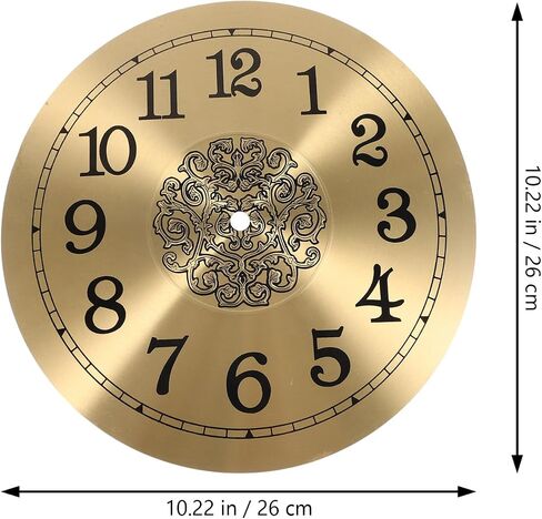 BESTonZON Wall Clock Dial DIY Clock Dial Digital Clock Dial Replacement Clock Dial Accessory in Saudi Arabia