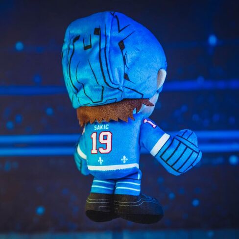 بليشر كريتشرز تورونتو مابل ليفز جوناثان تافاريس 8 بوصات NHL Kuricha يجلس من القطيفة - ناعم تشيبي مستوحى من NHL Superstar in Saudi Arabia