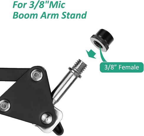 Rigych 1/4 to 3/8 Tripod Screw Adapter 8 Pcs 1/4 Male to 3/8 Female and 3/8 Male to 1/4 Female Camera Screw Adapter for Camera Mount Tripod Stand Microphone Stand Mic Mount in Saudi Arabia