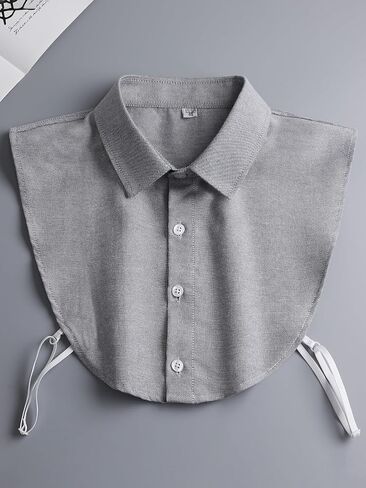 Fakes Collar Cotton Detachable White Collar Dickey Halfs Shirt in Saudi Arabia