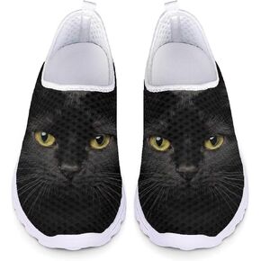 GIFTPUZZ Women Men Casual Non Slip Comfort Walking Shoes Soft Lightweight Slip On Sneakers in Saudi Arabia