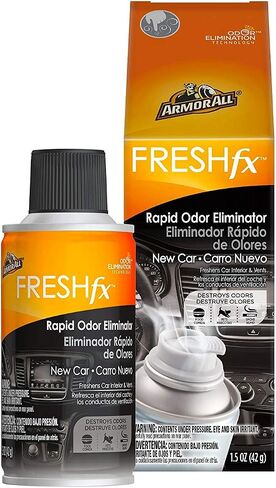 Armor All Fresh FX Smoke X Car Odor Eliminator Spray Variety Pack , Car Air Fresheners, Set of 2, Midnight Air and Citrus Breeze Scents, 3.5 Oz Each in Saudi Arabia