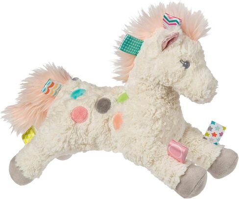 Taggies Embroidered Soft Ring Rattle, Painted Pony, 6-Inches in Kuwait