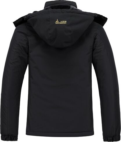 V.A.TOR 189 UNCO&BOROR Women's Ski Snow Jacket Warm Winter Waterproof Coat Snowboard Rain Jacket Hooded Windproof Windbreaker(Purple,M) in Kuwait