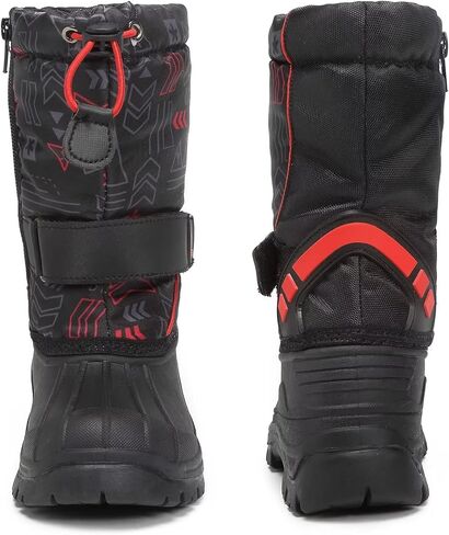 CIOR Kids Snow Boots for Boys Girls Toddler Winter Outdoor Boots Waterproof with Fur Lined(Toddler/Little Kids/Big Kid) in Saudi Arabia