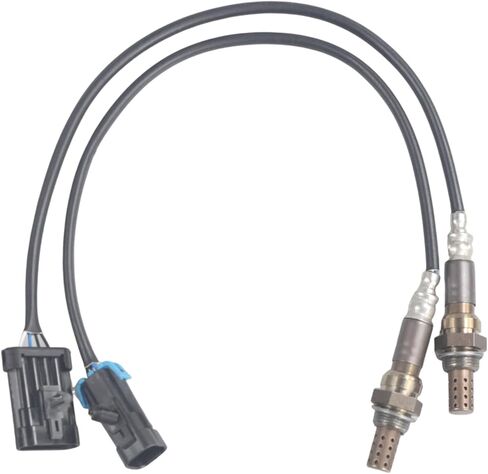 مستشعر Wobiwina 234-4012 234-4018 Upstram Downstram O2 متوافق مع Chevy Tahoe Silverado 1500 Express C1500 K1500 Suburban GMC Yukon Sierra Savana Cadillac Escalade قطعتان in Kuwait