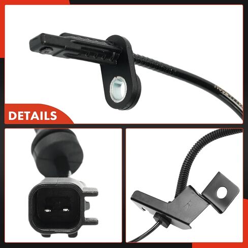 A-Premium ABS Wheel Speed Sensor Compatible with Ford, Lincoln Models - Edge 2015-2022, MKX 2016-2018, Continental 2017-2020, Nautilus 2019-2022 - Front Left Driver Side, Replace# F2GZ2C205A in Saudi Arabia
