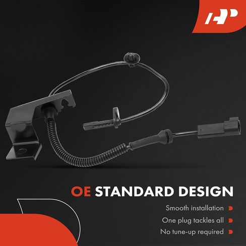 A-Premium ABS Wheel Speed Sensor Compatible with Ford, Lincoln Models - Edge 2015-2022, MKX 2016-2018, Continental 2017-2020, Nautilus 2019-2022 - Front Left Driver Side, Replace# F2GZ2C205A in Saudi Arabia