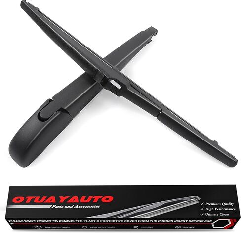 OTUAYAUTO Rear Wiper Arm Blade Set - Replacement for Toyota Corolla IM 2017-2018, Factory Style Back Wiper Cover Accessories Assembly for Rear Window, OEM 55262JG in Saudi Arabia