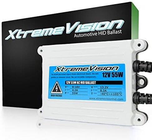 كوابح XtremeVision DC 35W HID Xenon Premium رفيعة (زوج - قطعتان) in Kuwait