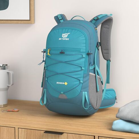 SKYSPER Hiking Backpack for Men Women, 35L Lightweight Travel Daypack, Outdoor Camping Back Pack with Multiple Compartments, Durable for Weekend Getaway in Saudi Arabia