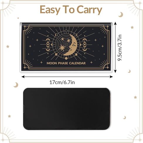 KONVINIT Pocket Calendar 2024-2025 for Purse, Small Pocket Planner 3.5"×6.5" - From March 2024 to December 2025 Daily Monthly Agenda 2024 with PVC Cover for Planning in Kuwait