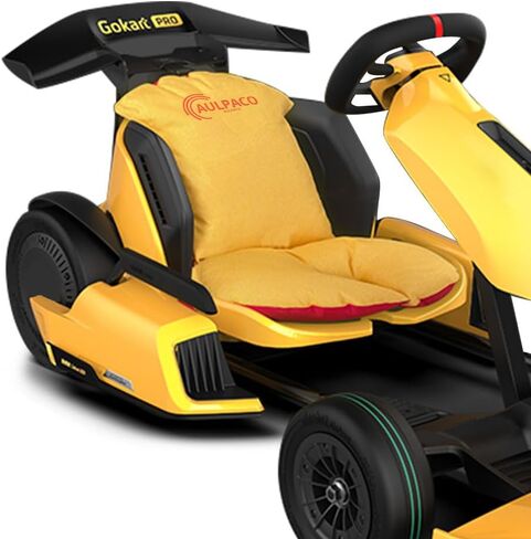AULPACO Comfortable Backrest Seat Cushion for Segway Ninebot Gokart Karting Accessories（It's just a Cushion, not a go Kart） in Saudi Arabia