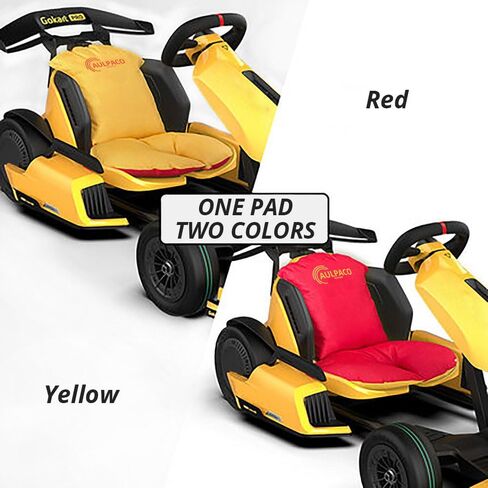 AULPACO Comfortable Backrest Seat Cushion for Segway Ninebot Gokart Karting Accessories（It's just a Cushion, not a go Kart） in Saudi Arabia