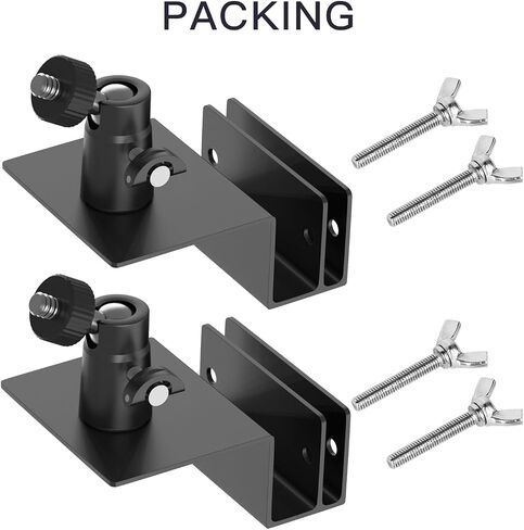 2Pack Gutter Mount Compatible with eufy Security SoloCam S220/C210, eufyCam 2C/2C Pro, 3/S330, 2/2 Pro, 3C/S300, 360°Adjustable Weatherproof Mounting Bracket for Eufy Security Camera in Saudi Arabia