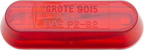 Grote 45252-5 ضوء علامة التخليص ذو الخط الرفيع باللون الأحمر in Saudi Arabia