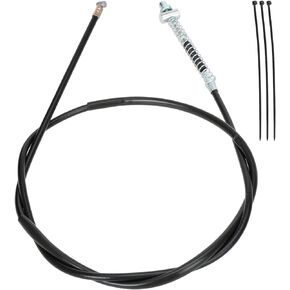 YOXUFA 172mm 67" Rear Drum Brake Cable Line for Predator 212cc 196cc 6.5hp Coleman CT200U CT200U-EX BT200X Baja Hensim Warrior Heat Motorsports MB165 MB200 Yerf-Dog Mini Bike ATV Scooter Red Parts