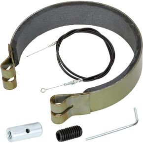GREHUA Rear 4" Brake Band Pin with 71"Throttle Cable Black for Azusa 2251-B Manco Bandit Critter 1492 4316 297 Rotary 484 Predator 212cc 420cc 196cc 6.5Hp Yerf-Dog Go Kart Cart Buggies Mini Bike ATV