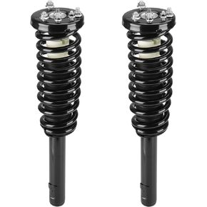 Front & Rear Strut Shock Assembly w/Coil Spring for Honda Accord 2003-2007, Replace 171372 172123L 172123R, Left & Right, 4PCS