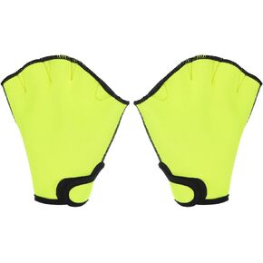 PATIKIL Webbed Swim Gloves, Unisex Swimming Resistance Gloves Water Resistance Training Accessories for Swimming and Diving