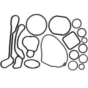NewYall Engine Oil Cooler Gasket Seal O-Ring Full Set Kit