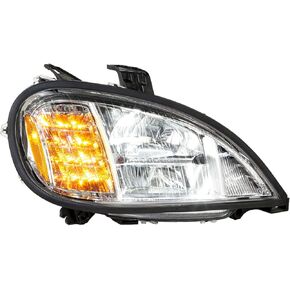 United Pacific 35846 Chrome LED Headlight For 2001-2020 Freightliner Columbia - Passenger