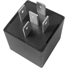 EP27 LED Flasher Relay 5 Pin Fit for 2001-05 Chrysler PT Cruiser | 2000-05 Dodge Neon | 2003-10 Dodge Viper | LED Electronic Turn Signal & Hazard Warn Realy, Stop Hyper Flash, EP27 Flasher Relay