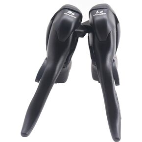 Road Bike Shifter Brake Lever 2x8 Speed Double Derailleur for Shimano 2x8-Speed Lever STI Set