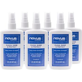 NOVUS 7020 | Plastic Clean & Shine #1 | 8 Ounce Bottle | Pack of 6